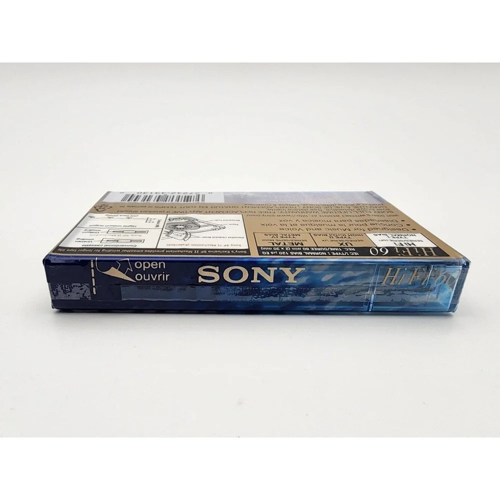 Sony Audio‎ Tape Cassette Blank 60 Minutes Hi Fi Normal Bias Type I New